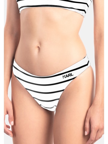 Karl Lagerfeld Bikini-Hose in Weiß