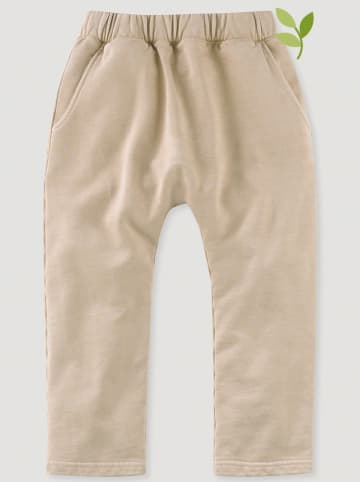 Hessnatur Spodnie dresowe w kolorze beżowym