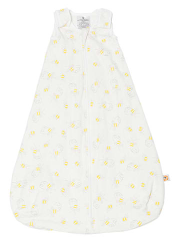 ERGObaby Śpiworek "Bee Happy" w kolorze białym