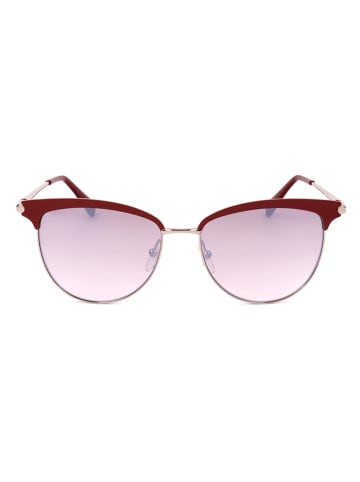 Longchamp Damen-Sonnenbrille in Rot-Gold/ Lila