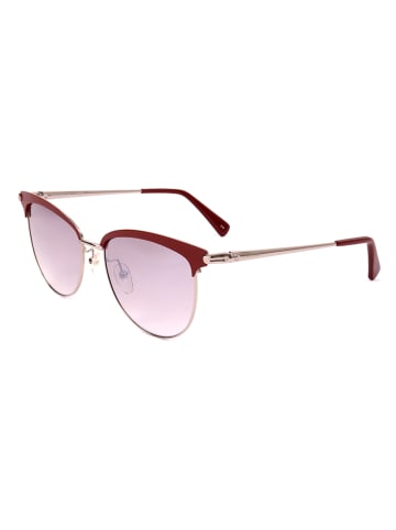 Longchamp Damen-Sonnenbrille in Rot-Gold/ Lila