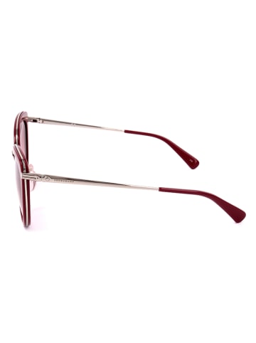 Longchamp Dameszonnebril rood-zilverkleurig/roze