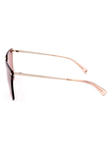 Longchamp Damskie okulary przeciwsłoneczne w kolorze złoto-jasnobrązowym