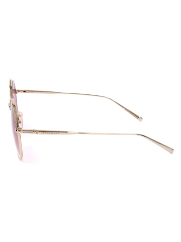 Longchamp Damskie okulary przeciwsłoneczne w kolorze złoto-brązowo-różowym