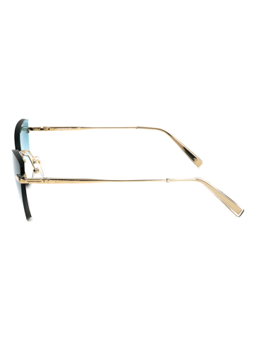 Longchamp Dameszonnebril goudkleurig/turquoise
