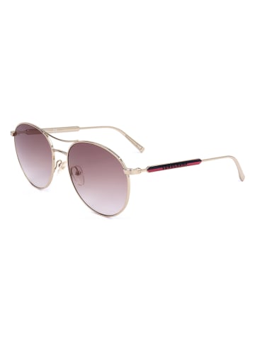 Longchamp Damen-Sonnenbrille in Gold/ Lila