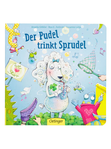Oetinger Papp-Bilderbuch "Der Pudel trinkt Sprudel"