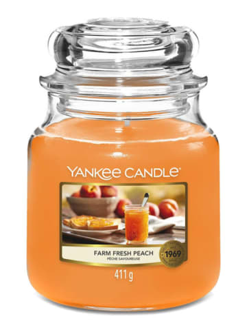 Yankee Candle Świeca zapachowa "Farm Fresh Peach" - 411 g