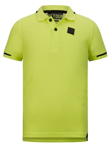 Retour Poloshirt "Lucas" in Neongelb