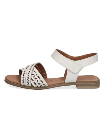 Caprice Leren sandalen "Shakira" wit