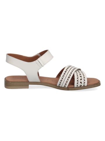 Caprice Leren sandalen "Shakira" wit