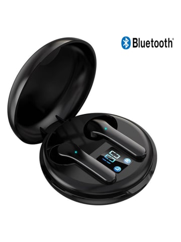 SmartCase Bluetooth-In-Ear-Kopfhörer in Schwarz