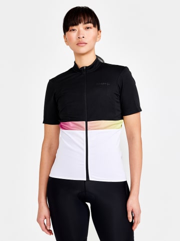 Craft Fahrradtrikot in Schwarz/ Weiß