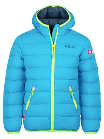 Trollkids Daunenjacke "Dovrefjell" in Blau