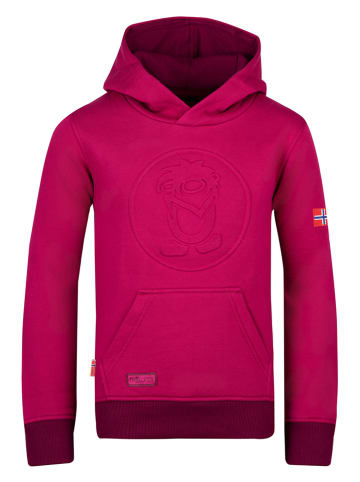 Trollkids Hoodie "Lillehammer" roze