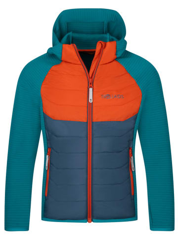 Trollkids Hybride jas "Sirdal" blauw