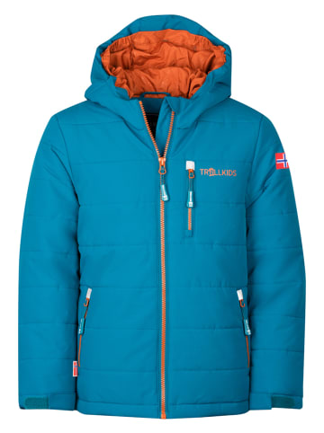 Trollkids Kurtka narciarska "Hemsedal XT" w kolorze niebieskim