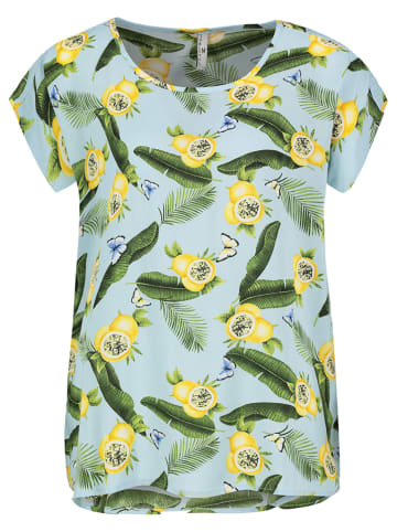 Sublevel Blouse lichtblauw/groen