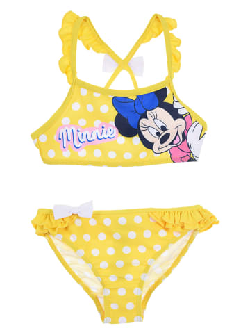 Disney Minnie Mouse Bikinitop "Minnie" geel