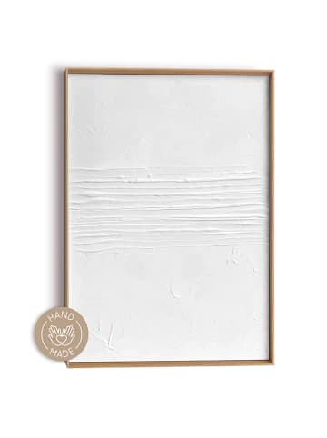 Orangewallz Ingelijste kunstdruk "Mid Stripes" - (B)50 x (H)70 cm