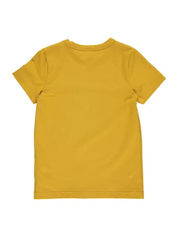 Fred´s World by GREEN COTTON Koszulka w kolorze żółtym ze wzorem