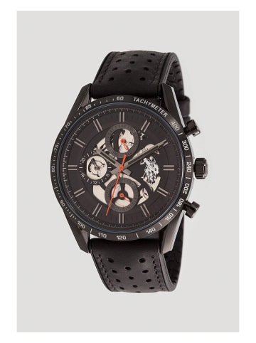 U.S. Polo Assn. Chronograph in Schwarz