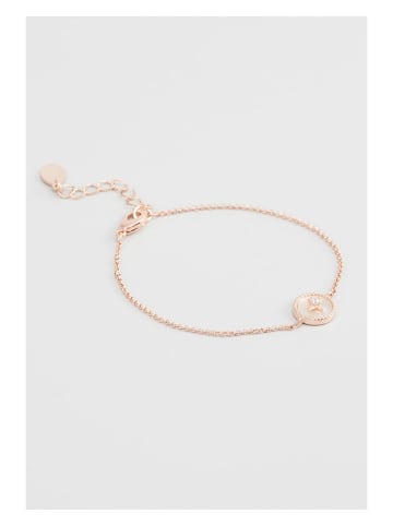 U.S. Polo Assn. Rosévergold. Armkette mit Schmuckelement