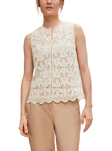 Comma Bluse in Beige
