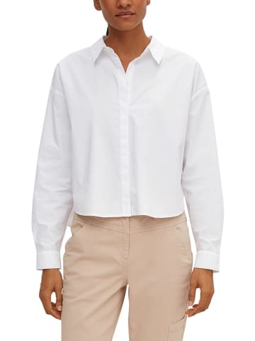 Comma Koszula w kolorze białym