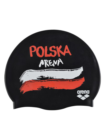 Arena Badekappe "Polska" in Schwarz