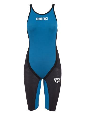 Arena Badeanzug "Carbon flex" in Blau/ Schwarz