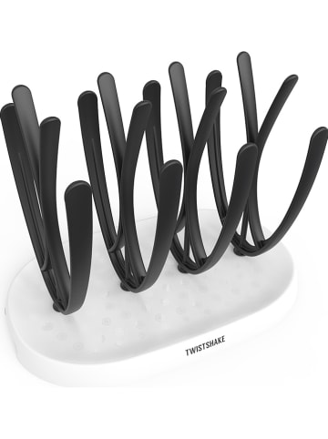 Twistshake Trockenständer in Weiß/ Schwarz