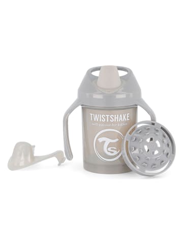 Twistshake Butelka w kolorze jasnoszarym do nauki picia - 230 ml