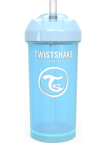 Twistshake Drinkleerfles blauw - 360 ml
