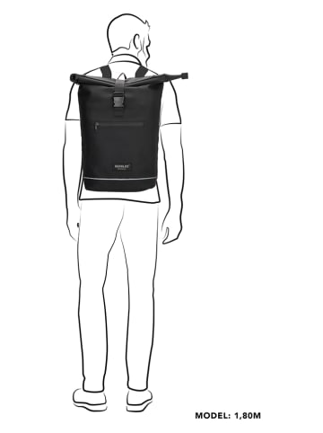 Beagles Plecak "Waterproof" w kolorze czarnym - 40 x 56 x 13 cm