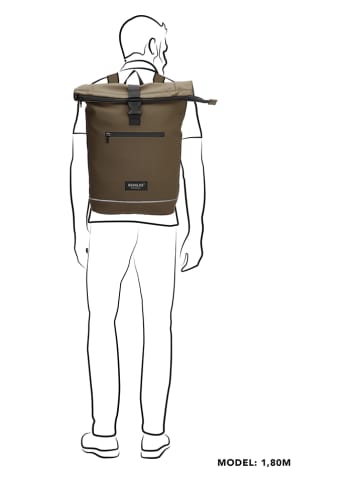 Beagles Rucksack "Beagles Origin" in Khaki - (B)40 x (H)56 x (T)13 cm