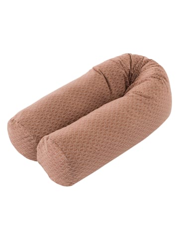 Träumeland Stootkussen "Vis" bruin - (L)140 x Ø 19 cm