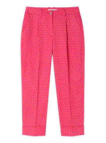 TATUUM Spodnie w kolorze różowym ze wzorem