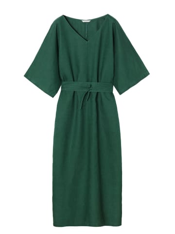 TATUUM Lniana sukienka w kolorze zielonym