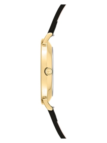 Tamaris Quarzuhr in Schwarz/ Gold