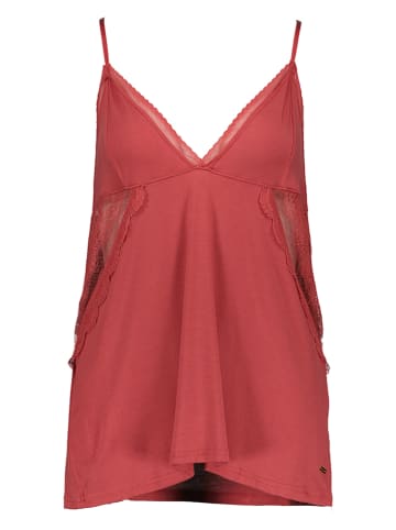 LASCANA Koszulka piżamowa "Sexy Top" w kolorze koralowym