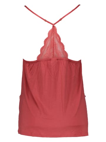LASCANA Pyjama-Top "Sexy Top" in Koralle