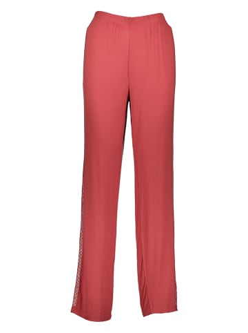 LASCANA Spodnie piżamowe "Sexy Pants" w kolorze koralowym