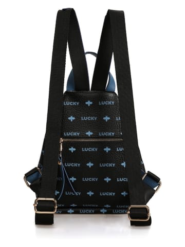 Lucky Bees Plecak w kolorze granatowo-czarnym - 30 x 35 x 13 cm