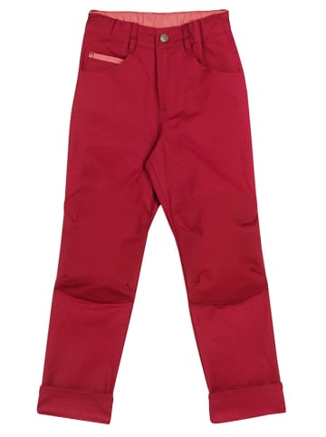 Finkid Spodnie funkcyjne w kolorze czerwonym
