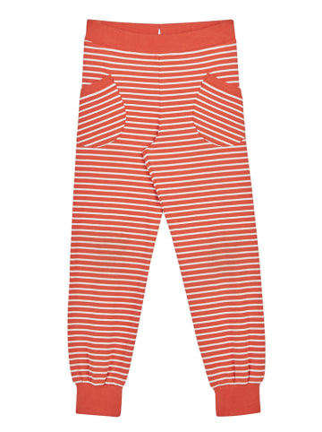 finkid Broek "Tiikeri" rood/wit