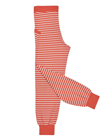 finkid Sweathose "Tiikeri" in Rot/ Weiß