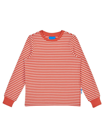Finkid Koszulka "Rulla" w kolorze czerwonym ze wzorem