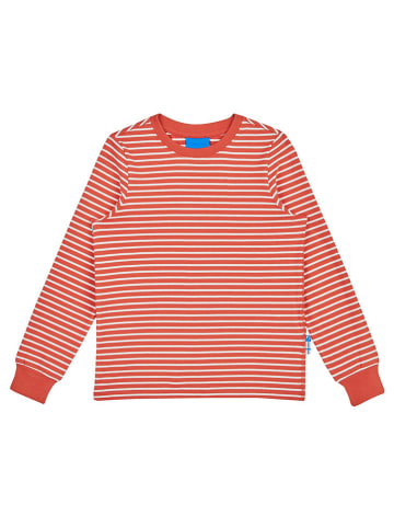 finkid Longsleeve "Rulla" rood/meerkleurig