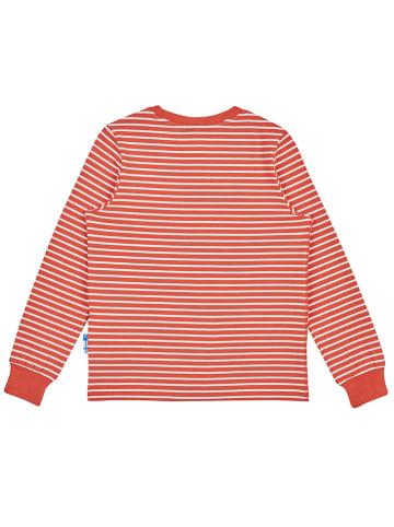 finkid Longsleeve "Rulla" rood/meerkleurig